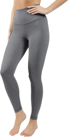 90 Degree By Reflex Womens High Waist Squat Proof Ankle Length Printed Leggings