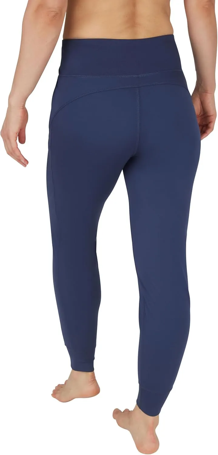90 Degree By Reflex Womens Jogger Pants Athletic High Waisted Running Sweatpants Workout Jogger with Zippered Pockets