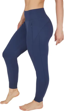 90 Degree By Reflex Womens Jogger Pants Athletic High Waisted Running Sweatpants Workout Jogger with Zippered Pockets