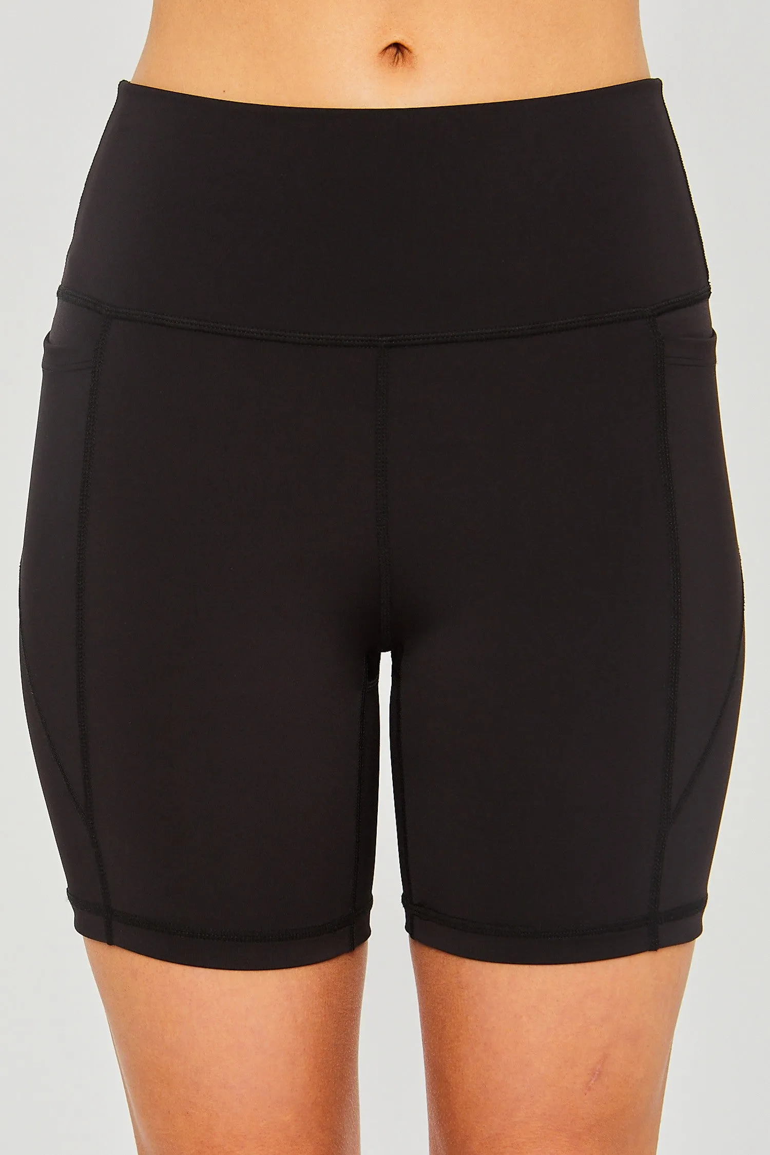 Activewear Seam Detail Shorts