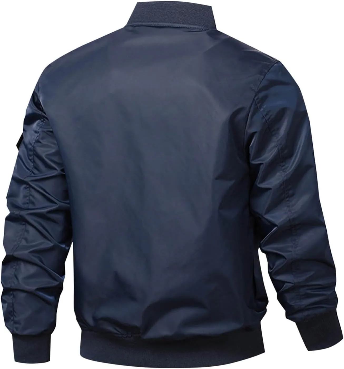 Men's Bomber JacketCasual Zip Up Mens Jacket Winter Spring Windproof Lightweight Big and Tall Coat Jacket Outwear