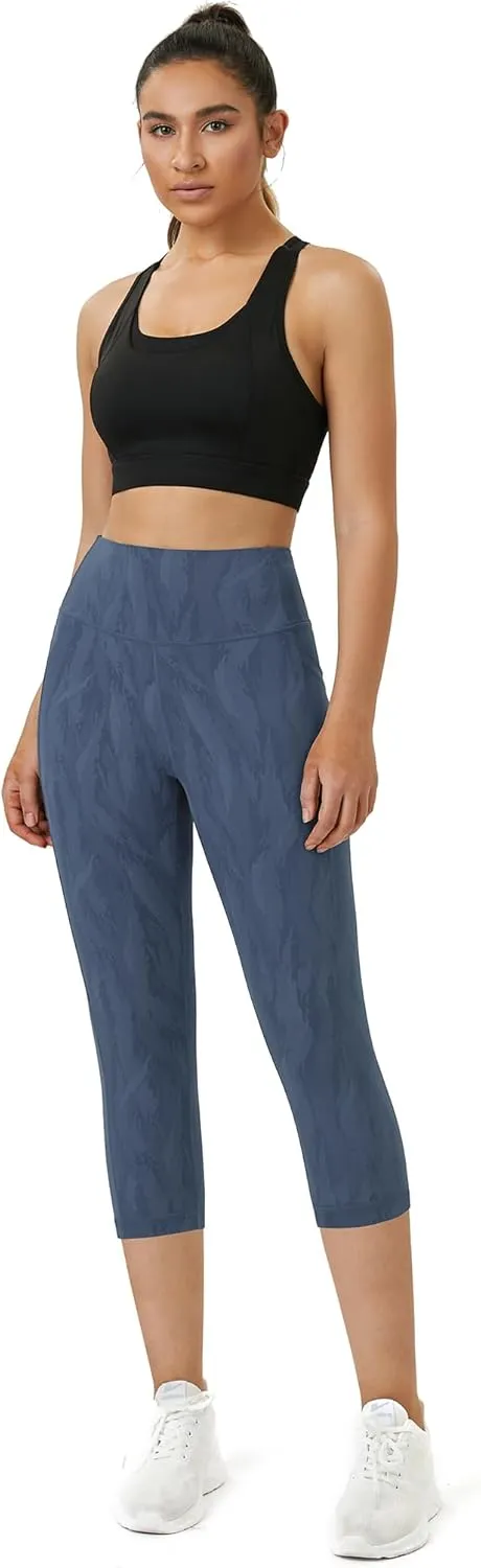 Munvot Womens Leggings Tummy Control Yoga Pants,Capri Leggings for Women high Waisted Leggings