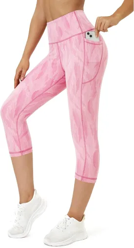 Munvot Womens Leggings Tummy Control Yoga Pants,Capri Leggings for Women high Waisted Leggings