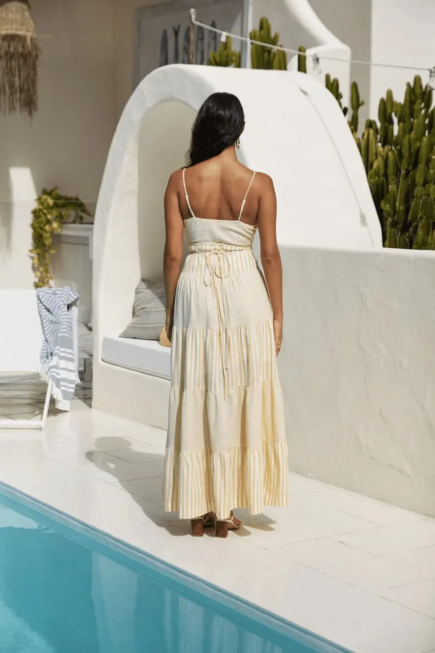 Women Y2k Boho Maxi Dress Tie Front V Neck Cami Flowy Dress Summer Causal Floral Beach Vacation Sundress
